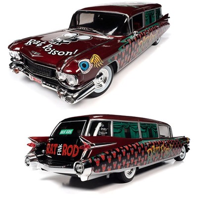Rat Fink Auto World 1/18 1959 Cadillac Eldorado Hearese