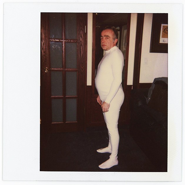 -X-FILES- Melvin Lone Gunmen TV Prop Continuity Polaroid Photo - Tom Braidwood