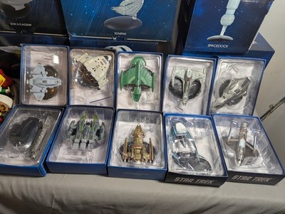 STAR TREK X 10 EAGLEMOSS FIGUREN BRANDNEU WHAT YOU SEE IS WHAT YOU GET!
