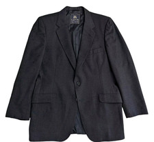 Lanvin Paris NY Suit Jacket Blazer Sport Coat Men's Navy Single-Breasted Wool