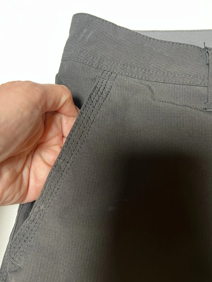 Bañador Ocean Current para hombre 36 negro 6 bolsillos longitud playa 20 Foto 3 de 4