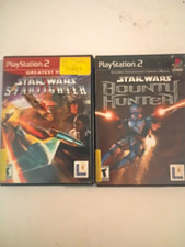 PlayStation 2 Star Wars Games. Bounty Hunter And Starfighter