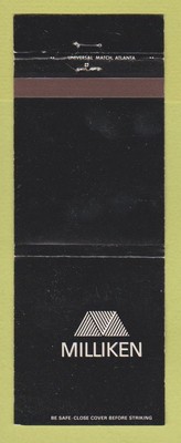 Matchbook Cover - Milliken Textile Research WEAR