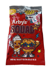 Arby's Kid s Meal Toy The Squad 002 SEALED Surprise Character Figure Stickers