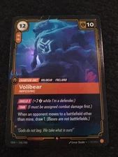 VOLIBEAR-IMPOSING CHAMPION UNIT 158/298 RIFTBOUND LEAGUE OF LEGENDS RARE FOIL