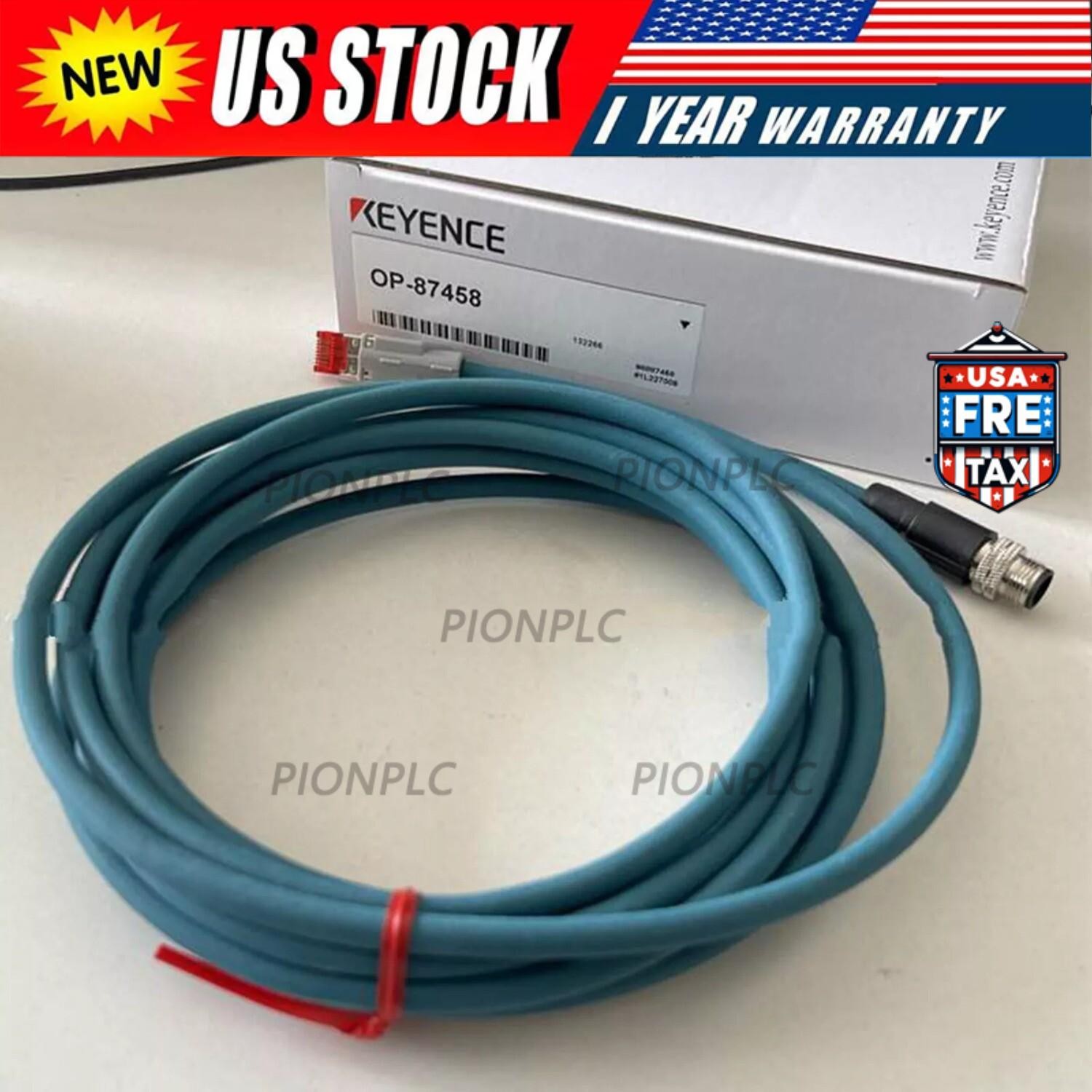 Keyence OP-87458 Sensor Cable OP-87458 New In Box Fast Shipping 1pcs