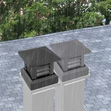 Aluminum Alloy Chimney Cap, Chimney Cover, Fireplace Chimney Cap