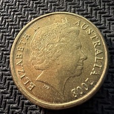 2008 Queen Elizabeth II Australia 2 Dollar Coin