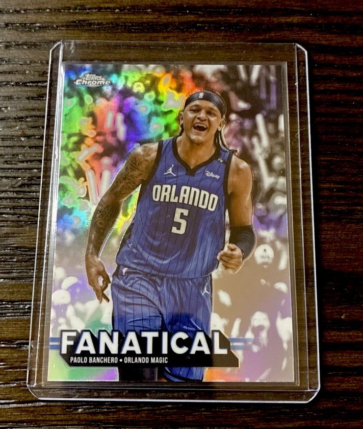 2025-26 Topps Chrome - Fanatical Paolo Banchero #FAN-13