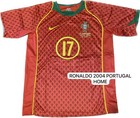 CRISTIANO RONALDO SIGNED PORTUGAL  🇵🇹   2004  JERSEY BECKETT