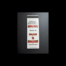 Matchbook Cover Drug Store Dart Drug For Prescriptions Be Thrifty