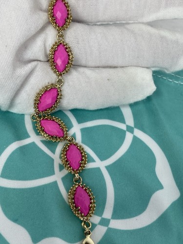 Kendra Scott Jana Magenta Bracelet GUC - Picture 8 of 10