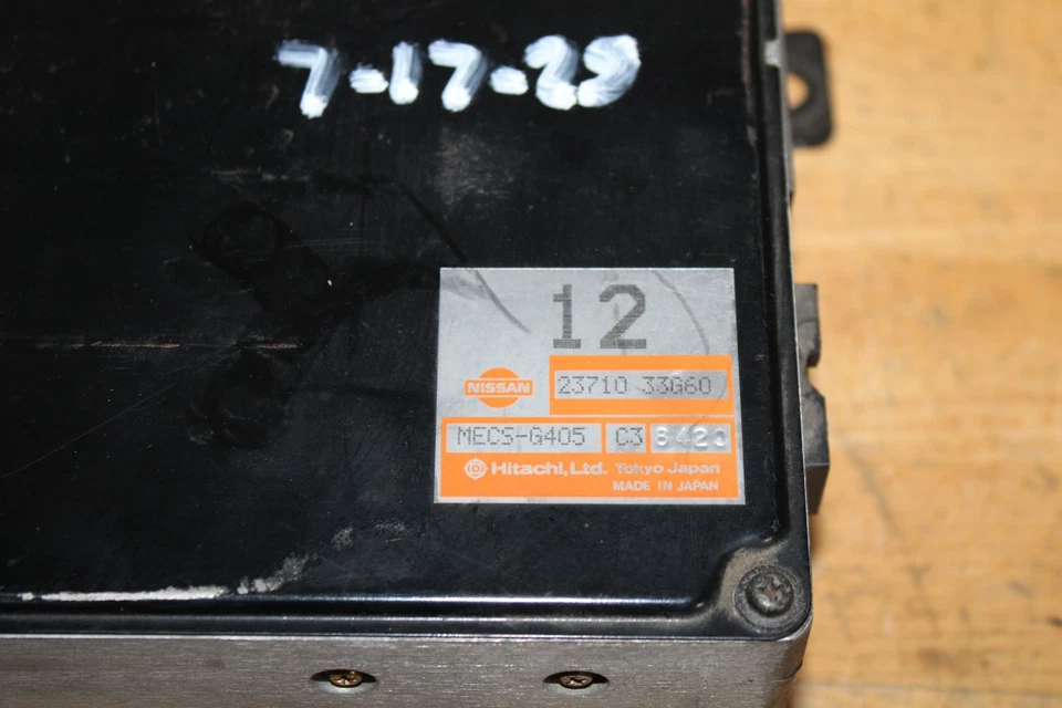 1988 Nissan Pathfinder 3.0L M/T 4×4 Engine Computer MECS-G405 - Image 4 of 4