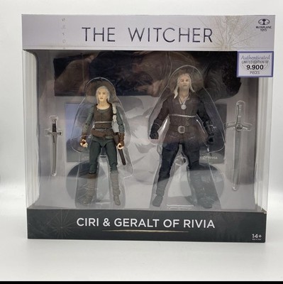 The Witcher Netflix Season 3 Geralt of Rivia and Ciri 2Pack 7'' Figure Mcfarlane