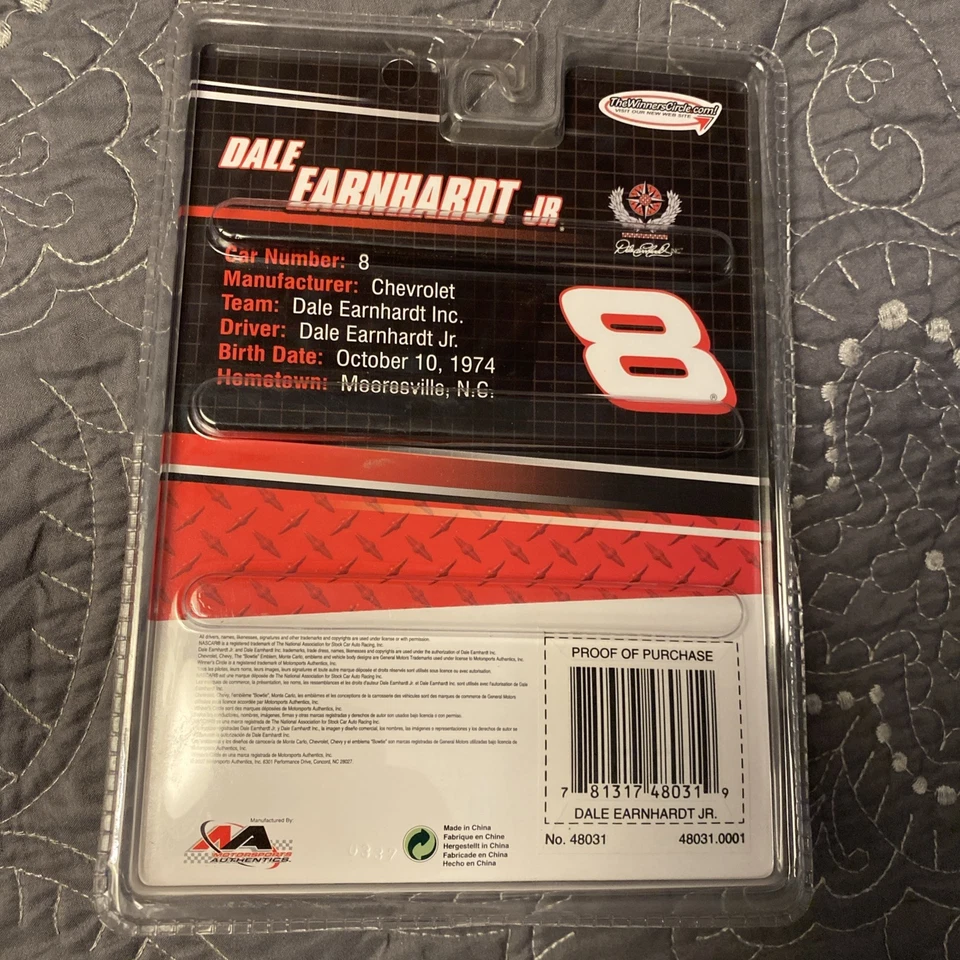Lot of 9 - Dale Earnhardt Jr #88 Diecast Cars 1:64 Winners Circle Year 2007-2009 - Image 3 of 4