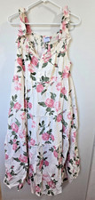 Old Navy Flowered Dress Easter Long Women's Size Large