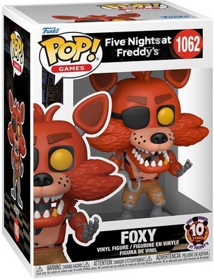 Funko POP! Games: Five Nights at Freddy's - Foxy, 10th Anniversary