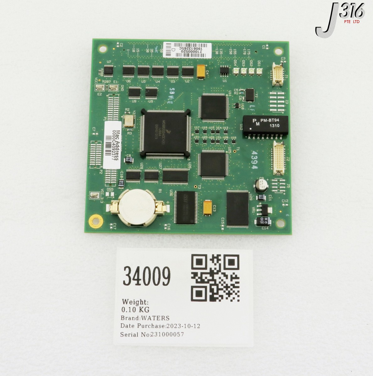 34009 WATERS PCB, UPLC SAMPLE MANAGER SOLVENT BOARD 210000520 | eBay