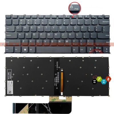 New Lenovo YOGA Slim 7 14IIL05 Slim 7 14ARE05 US Laptop Keyboard Backlit Black