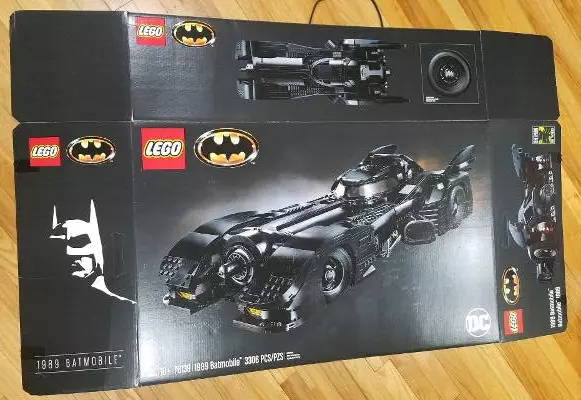 LEGO 76139 BATMOBILE 1989 BOX ONLY-NO MANUAL OR LEGOS