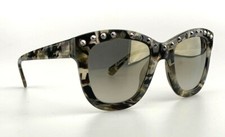 Diane von Furstenberg Sunglasses mod. Haley DVF 595S Metal Studs Marble DAMAGE
