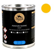 Peinture Sellerie Nautique Simili-cuir (19-Jaune) banquettes, Bain de Soleil -