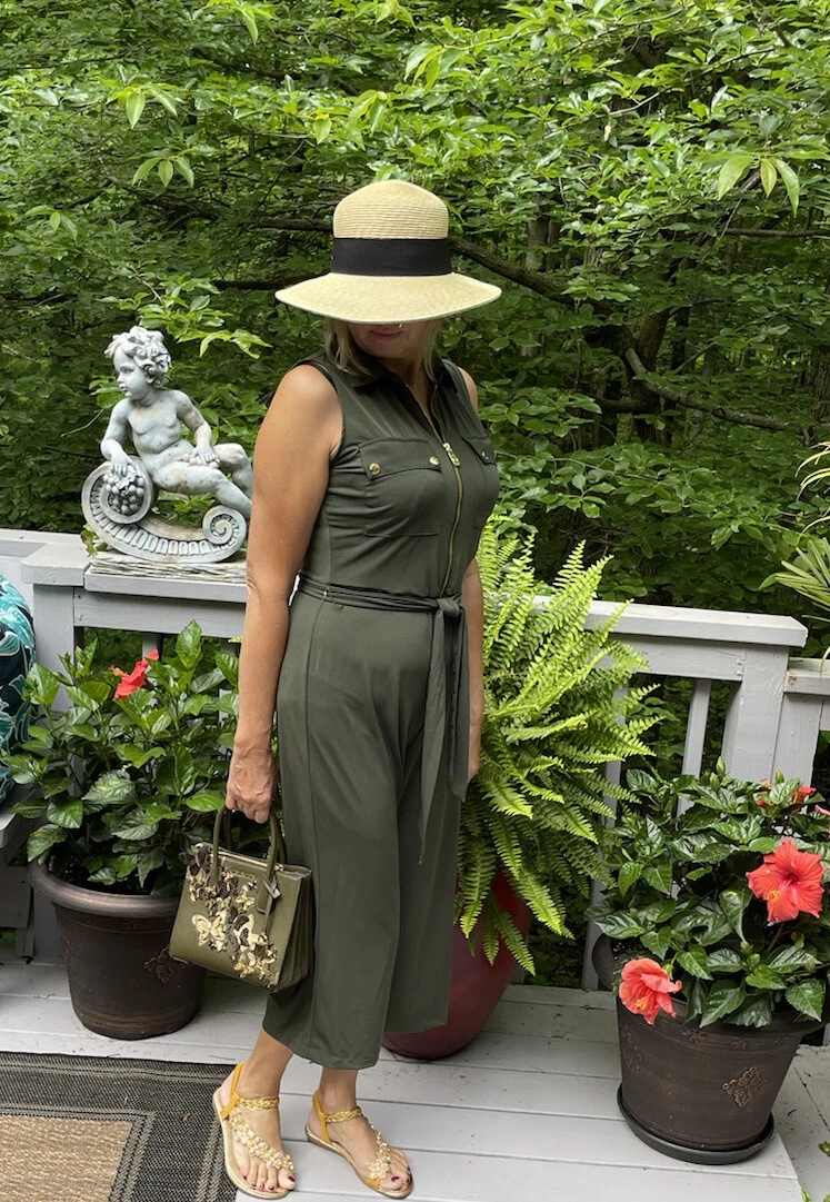 Michael kors cheap jumpsuit olive