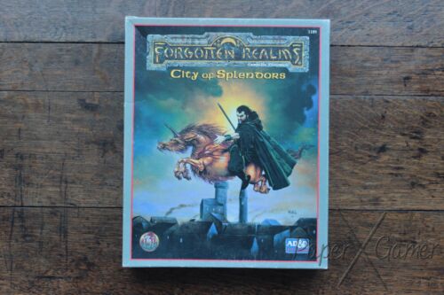 City of Splendors Forgotten Realms AD&D 2nd Ed Dungeon Dragon Set TSR 1109 1994 - Afbeelding 1 van 16