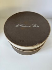 Vintage Hudson's The Woodward Shops Hat Box