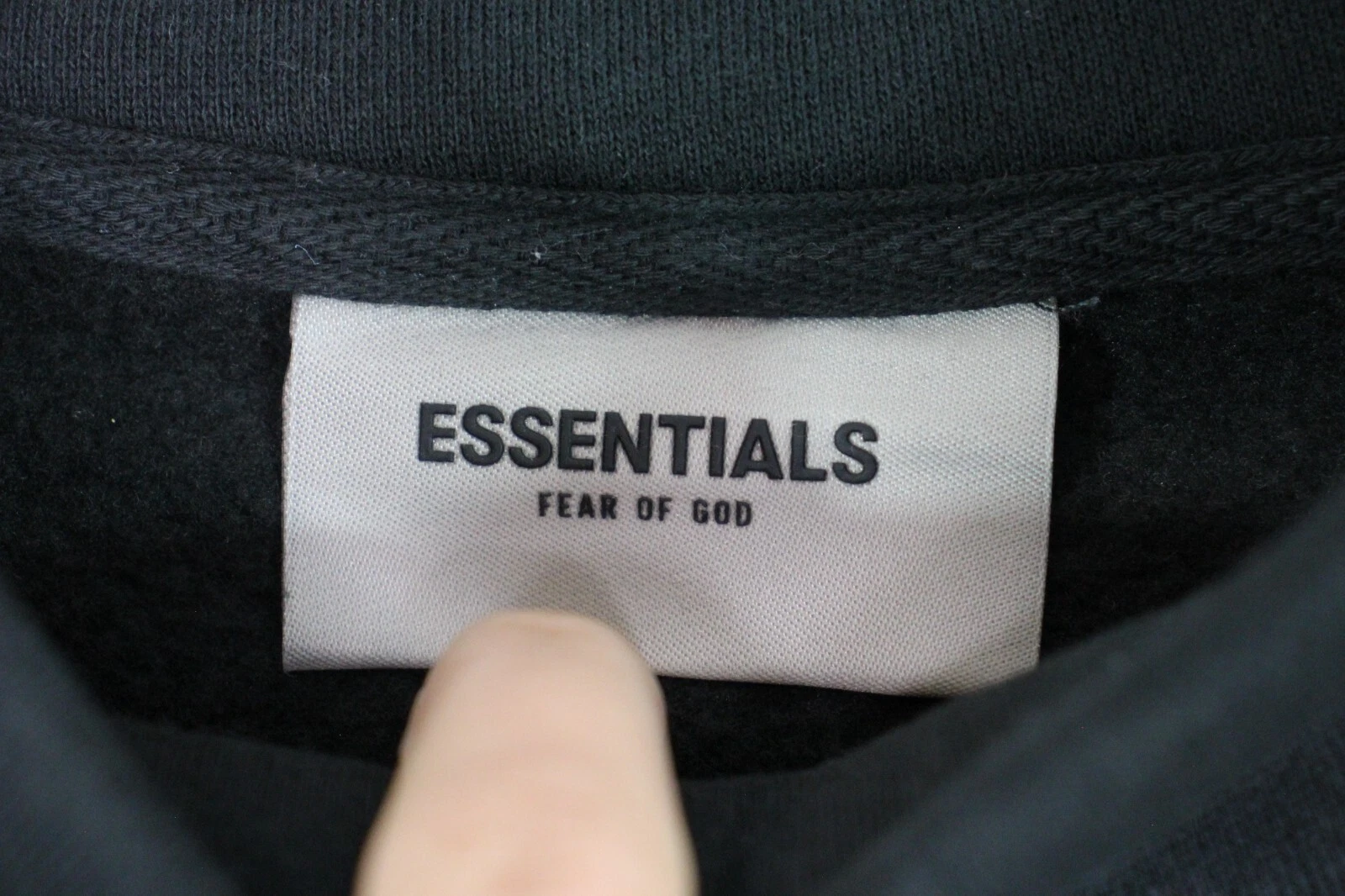 Felpa girocollo Essentials Fear Of God uomo XS nuova R1649