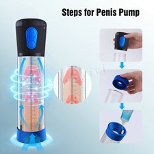 Vacuum Penis Pump for Male ED Enhancement Erectile Enlargement Penis Enlarger BG