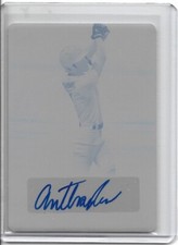 2022 Leaf Perfect Game ANTHONY BELISARIO Autograph Cyan Plate 1/1 - U CONN
