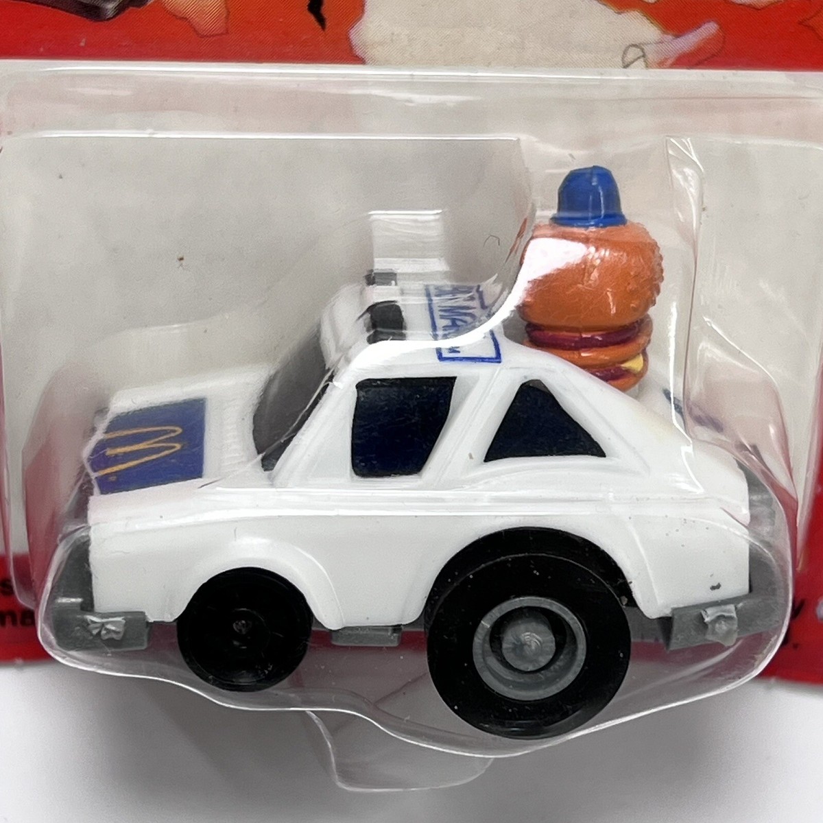 Vintage 1985 McDonalds Fast Macs Squad Car Sealed Package