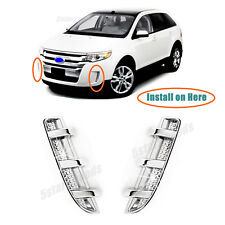 Chrome Front Fog Light Lamp Molding Covers Trims For 2005-2007 Nissan Pathfinder
