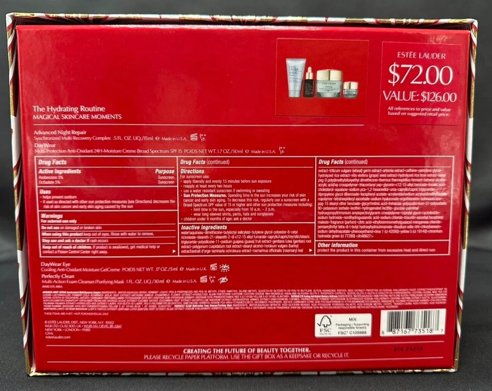 ESTEE LAUDER  DAYWEAR  Moisturizer Hydrating Routine Magical Skincare Gift Set - Image 3 of 4