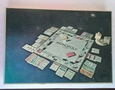 NEW 1978 MONOPOLY Board Game Parker Bros 40th Anniversary Ed. - NOS SEALED PARTS