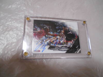 michael jordan lebron james autograph
