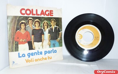 COLLAGE - LEUTE REDEN - FLIEGE AUCH DU - VINYL 7'' ZOLL 45 RPM TOP