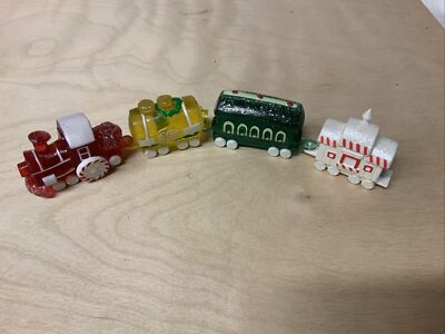 Sweet Express TRAIN SET - 1988, 1989, 1990 Hallmark Christmas Merry Miniatures