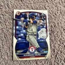 2023 Bowman #BP-131 Alejandro Osuna 1st Bowman Paper Prospect Rangers