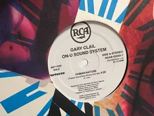 GARY CLAIL & ON-U SOUND SYSTEM HUMAN NATURE 12" 1991 RCA RDAB-62045 DJ PROMO