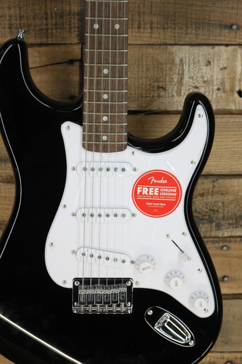 Squier Bullet Strat Stratocaster Electric Guitar - Black Squier Bullet Strat Stratocaster Electric Guitar - Black