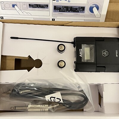 AKG DMS800 DMS 800 Performer Set Wireless Microphone System Band 1