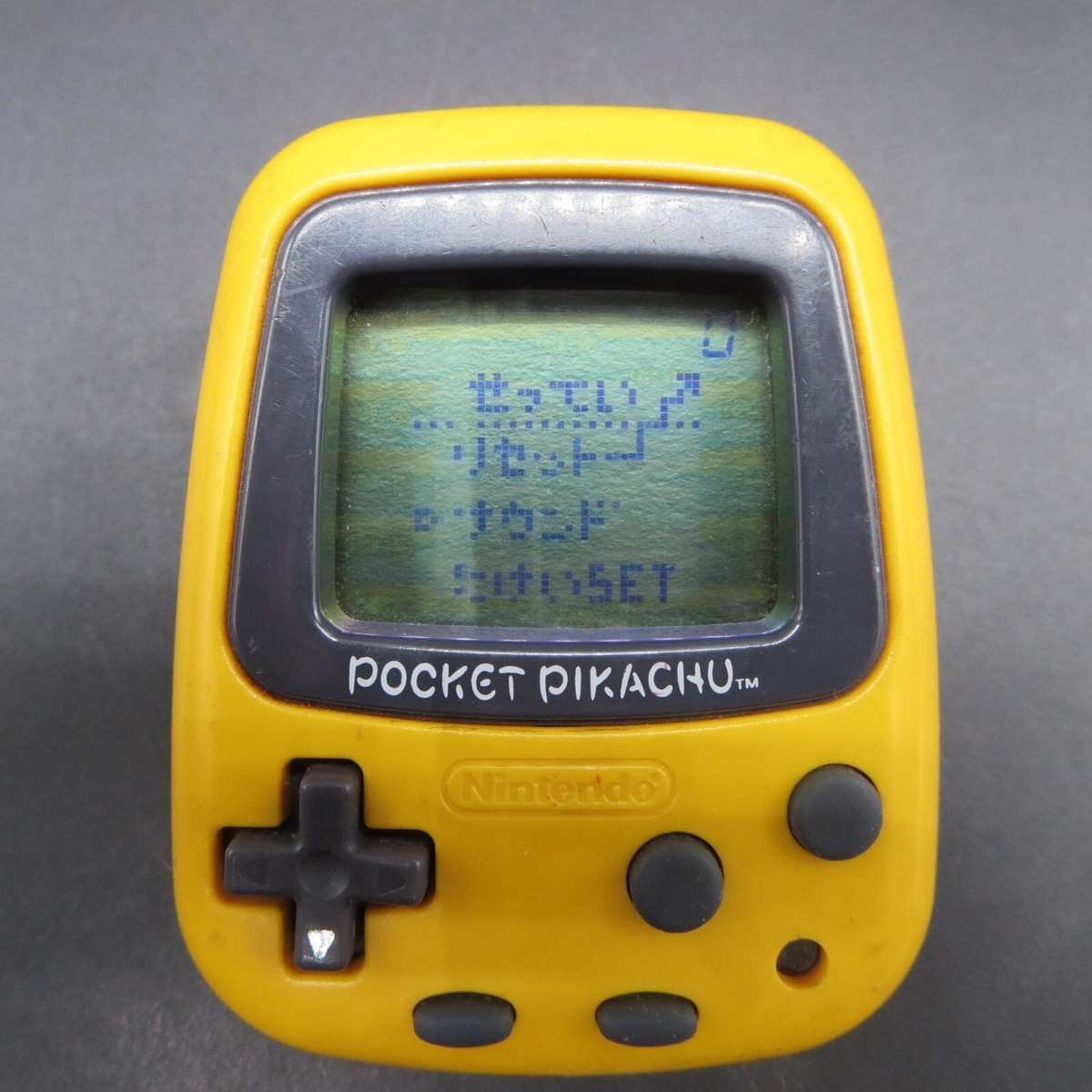 Pocket Pikachu Yellow Pokemon Nintendo 1998 Pedometer OEM | eBay