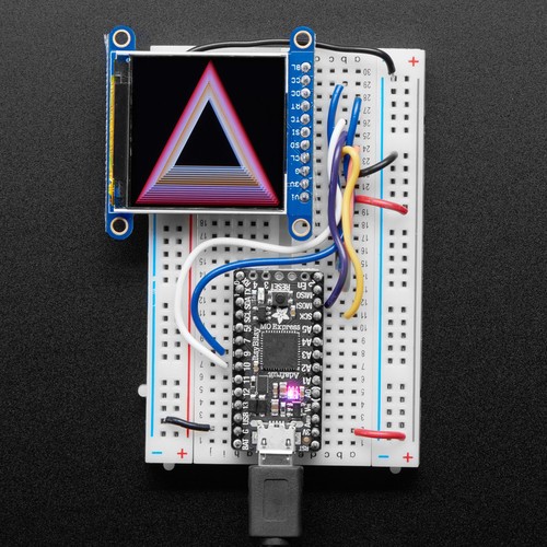 Adafruit 1.54 240x240 Wide Angle TFT LCD-scherm met MicroSD (ST7789