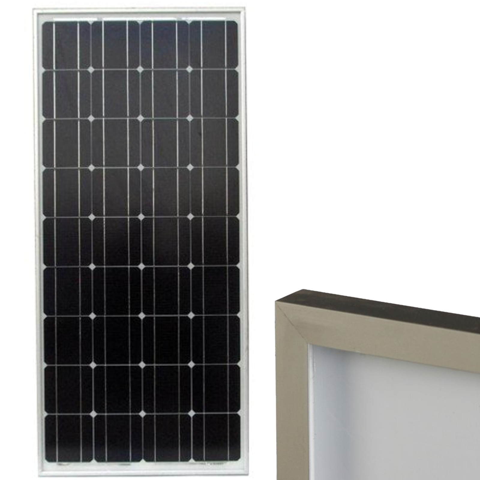 90 Watt Solar Electric Power Panel 12V Monocrystalline PV Mo