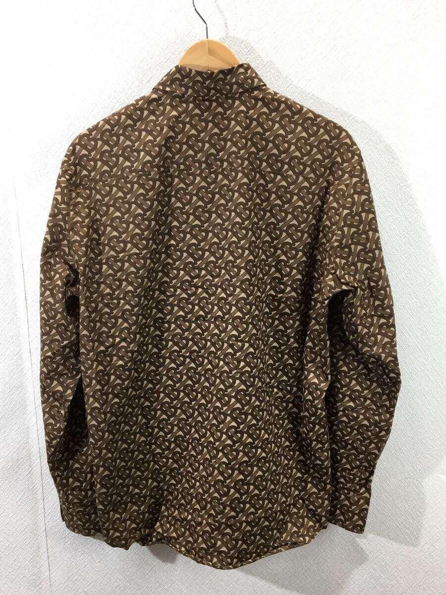 BURBERRY LONDON long sleeve shirt M Brown monogram 8018277 BURBERRY LONDON long sleeve shirt M Brown monogram 8018277
