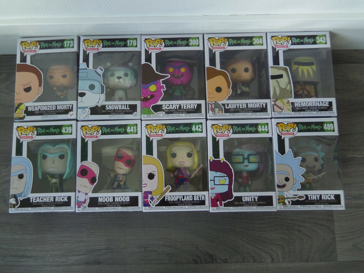 Figura Pop Rick Y Morty Nueva (Modelo A Elegir) Funko, Animación