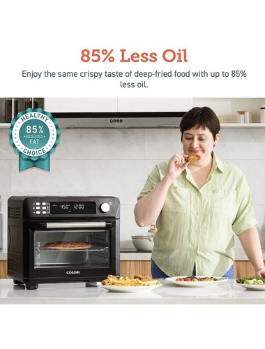 COSORI Air Fryer Toaster oven, 12-in-1, 26.4QT,Roast, Bake, Broil, Dehydrator - Picture 2 of 6