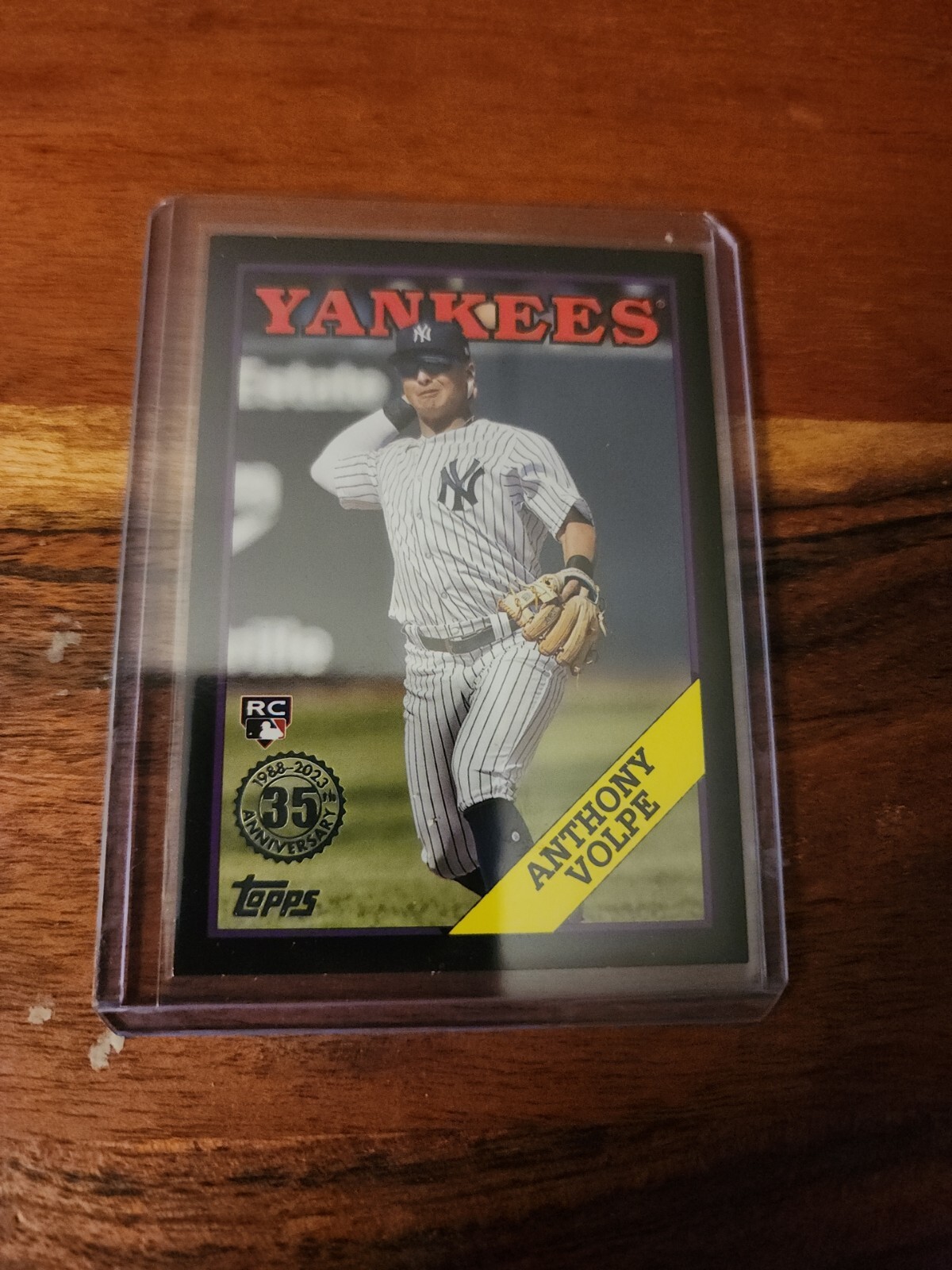 2023 TOPPS UPDATE 1988 BLACK 088/299 PARALLEL RC 88US-50 ANTHONY VOLPE YANKEES